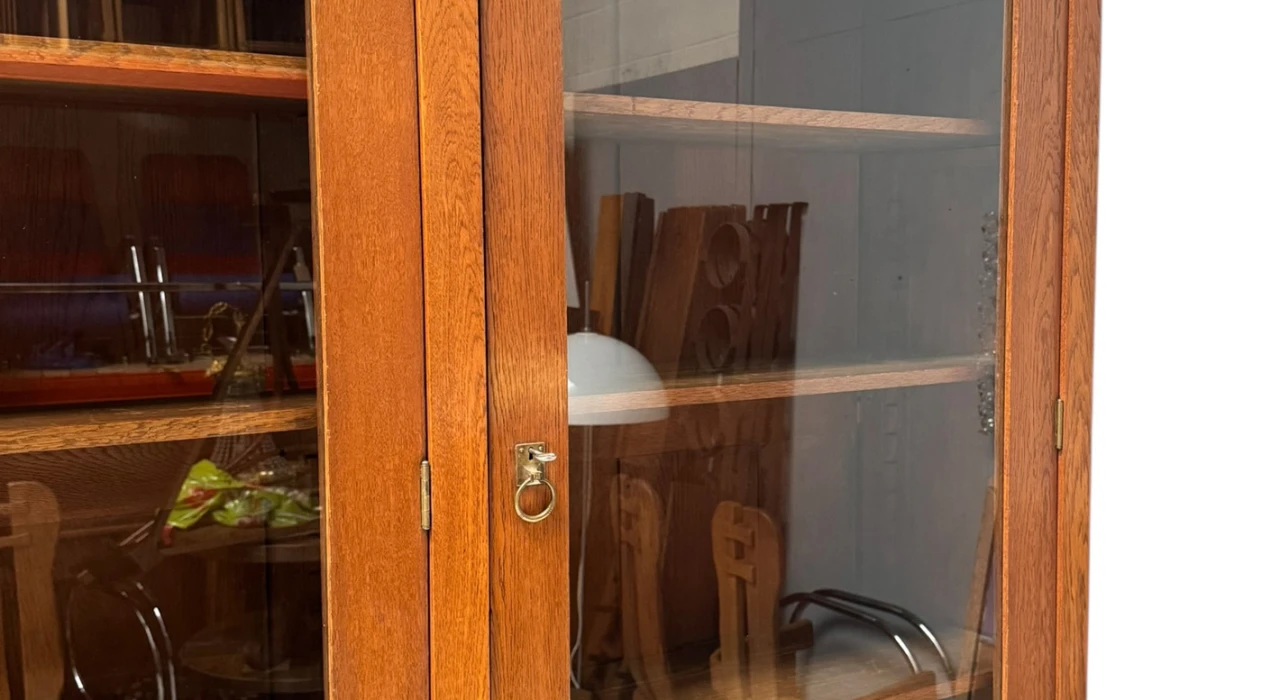 Arts & Crafts Library Bookcase by Willem Penaat for De Woning Amsterdam, 1904